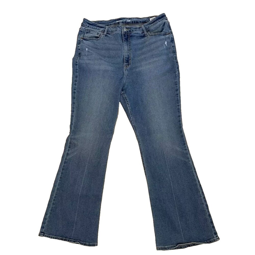 OLD NAVY EXTRA HIGH‎ RISE FLARE WOMENS JEANS Sz 18